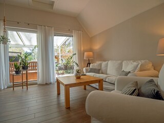 Holiday apartment Nortmoor Living Room 12