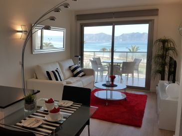 Ferienwohnung mit Meerblick am Strand