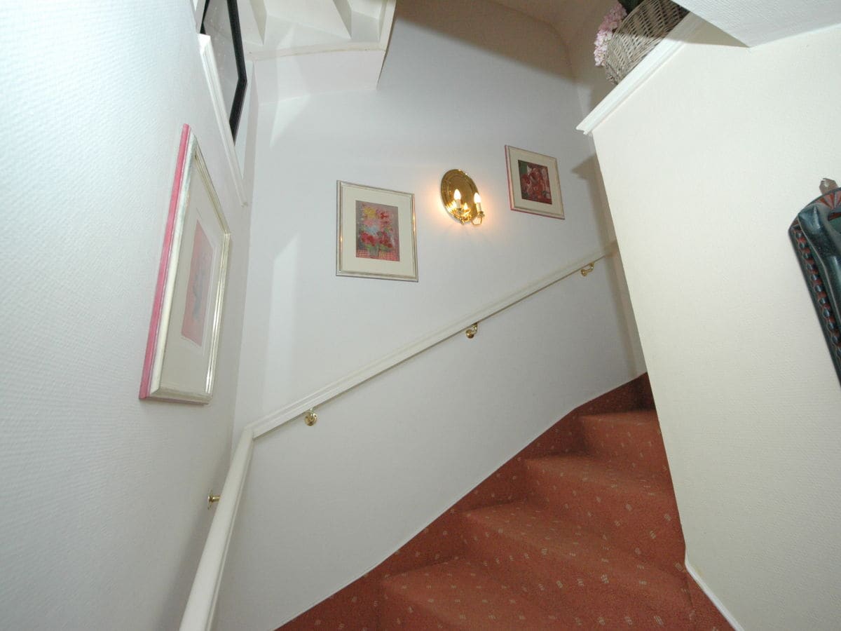 Treppe zum Dachgeschoss