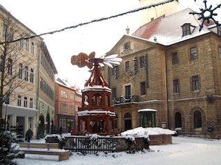 Blick auf das Rathaus