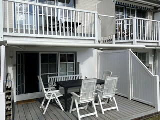 Terrasse im Gartengeschoss