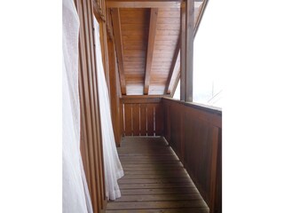 Südbalkon Schlafzimmer Obergeschoss