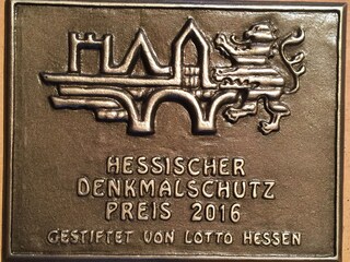 Hessischer Denkmalschutzpreis 2016