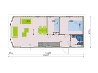 Chalet Schagen Pianta del piano 21