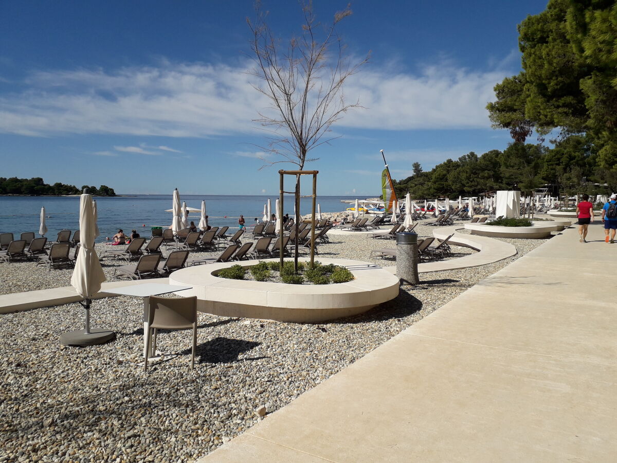 Neuer Strand in Borik- Rovinj