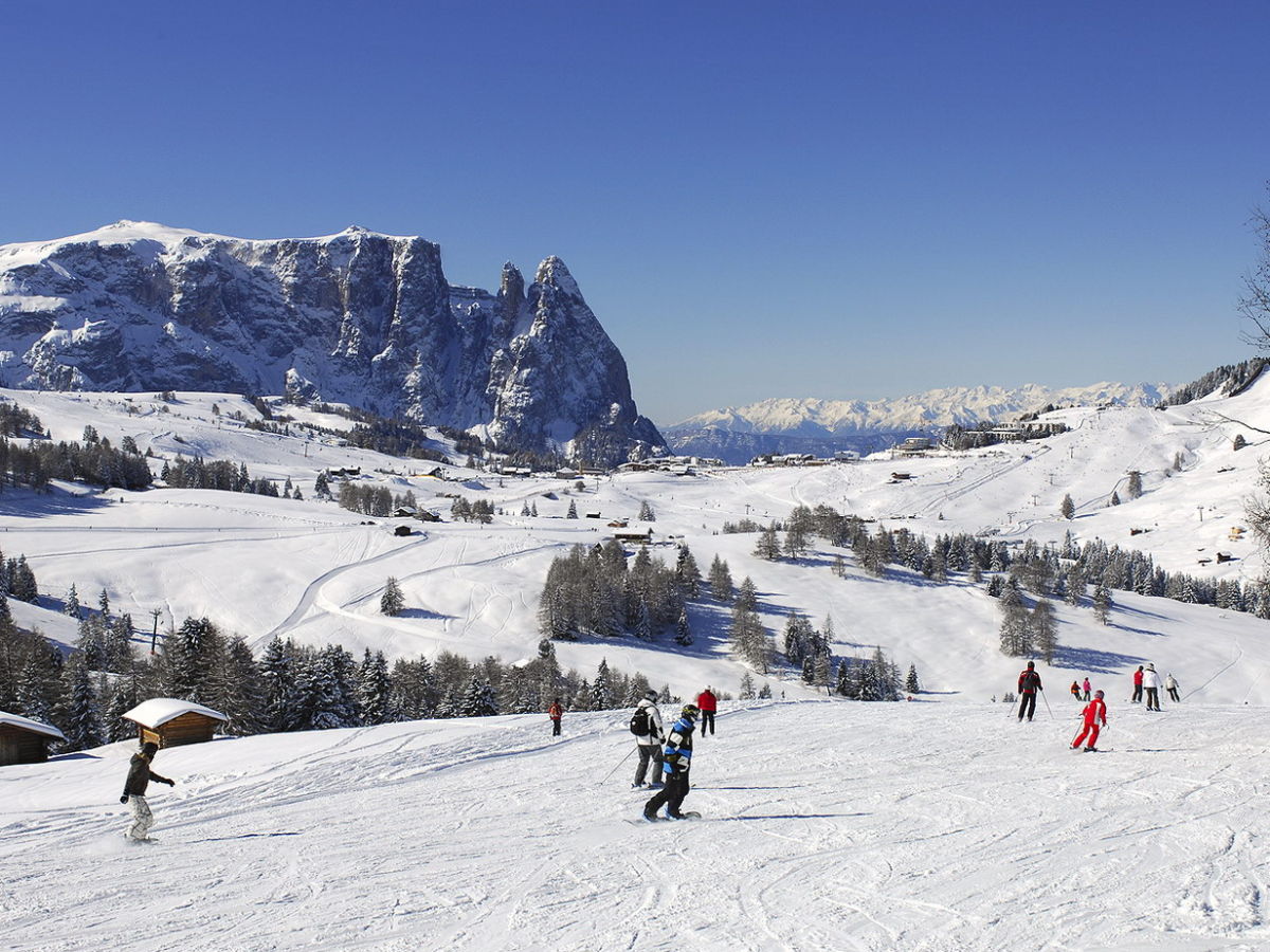 Seiser Alm im Winter