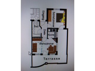 Appartamento per vacanze Seiseralm Pianta del piano 21