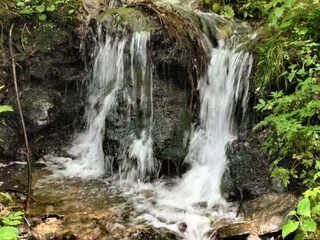 Wasserfall am Ossiachersee
