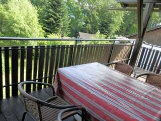 Dachgeschoß Balkon