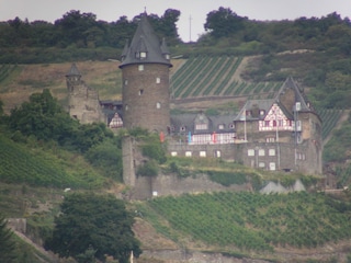 Schloß Burg Stahleck in Bacharach