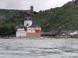 Rheinpfalz mit Burg Gutenfels