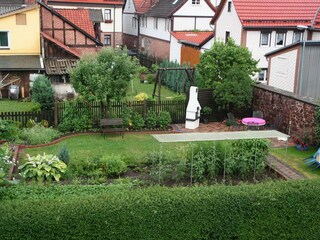 Garten mit Grill für unsere Gäste