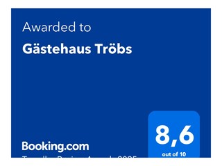 Booking.com Award 2025