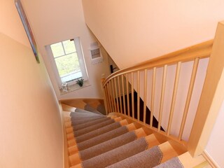 Treppe ins Erdgeschoss