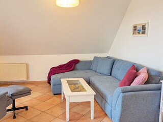 Couch als Aufbettung für eine 3. Person