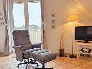 direkter Blick auf große Wiesen