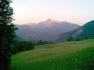 Hoher Göll im Abendrot