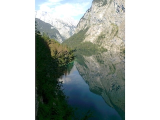 Spiegelung Königssee- Obersee