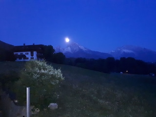 Watzmann bei Vollmond