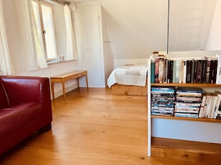 Rügen Natur Urlaub - kleines Ferienhaus - Doppelbett