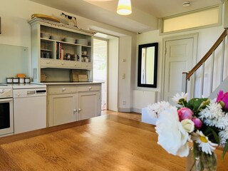 Rügen Natur Urlaub - kleines Ferienhaus - Küche