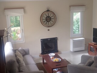 Blick ins Wohnzimmer