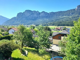 Garten und Panoramer Blick