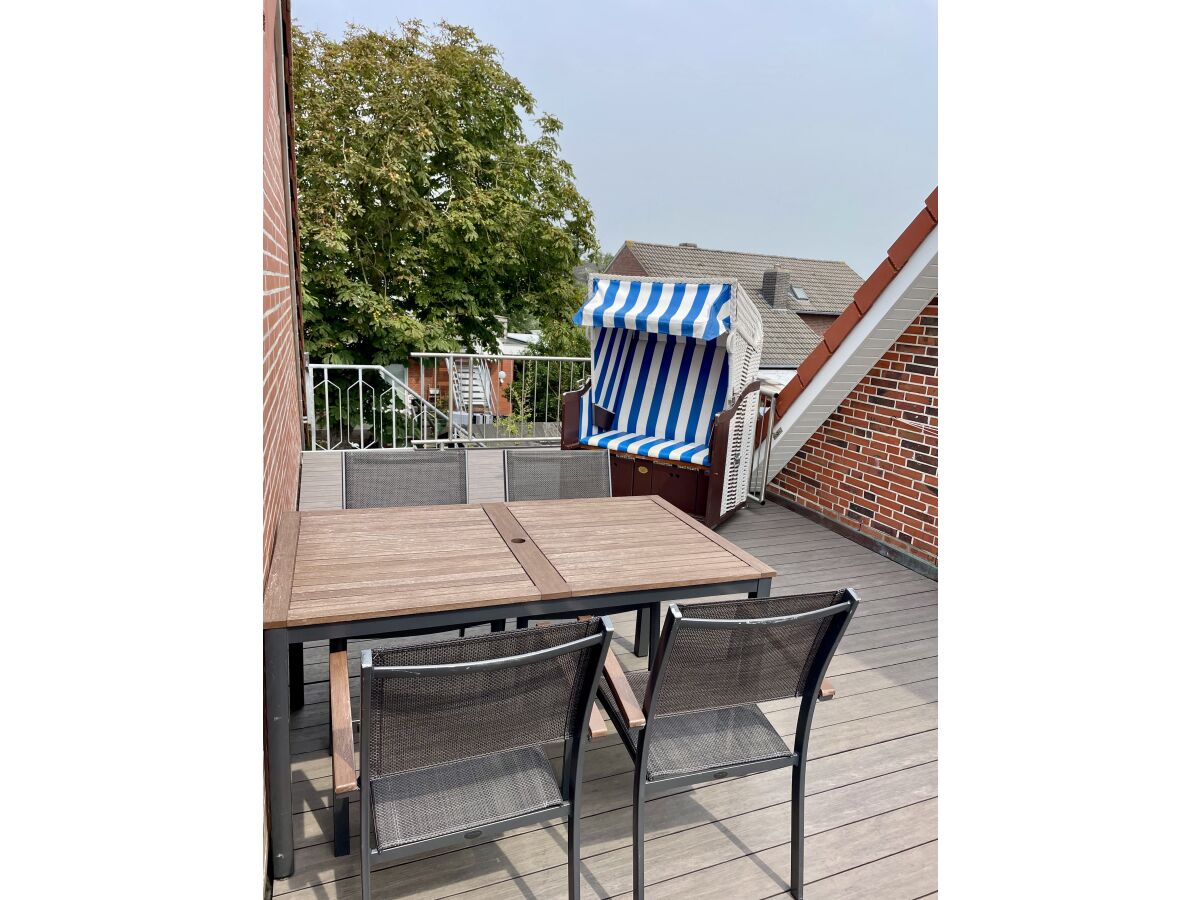 Dachterrasse/ Fewo 2/ 1. Etage