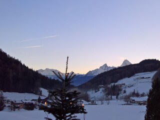 weihnachtliche Abendstimmung