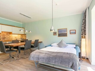 Schlafsofa im Wohnzimmer