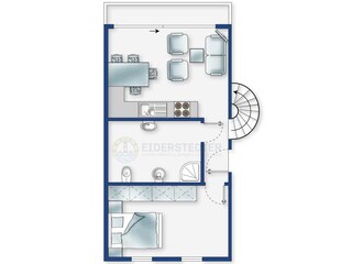 Holiday apartment St. Peter-Ording Floor Plan 19