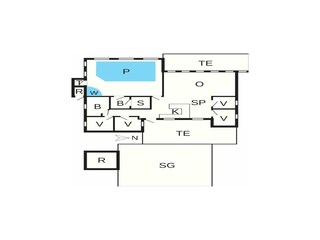 Maison de vacances Saltum Plan d'étage 40