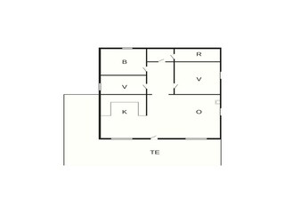 Maison de vacances Læsø Plan d'étage 37