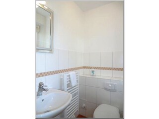 Gäste-WC im Erdgeschoss