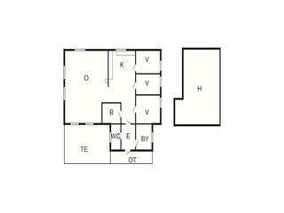 Casa per le vacanze Heggjabygda Pianta del piano 17