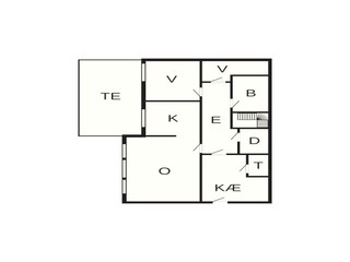 Apartamento Egersund Plano de planta 7