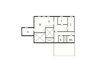 Appartement Eide Plan d'étage 55