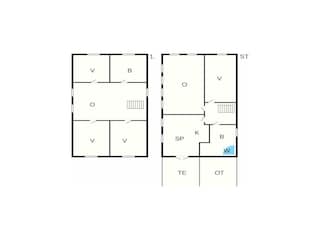 Maison de vacances Egersund Plan d'étage 14