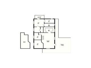 Vakantiehuis Måndalen Grondplan 21