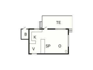 Casa de vacaciones Mönsterås Plano de planta 3