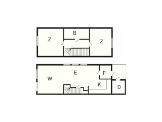 Vakantiehuis Utsira Grondplan 7