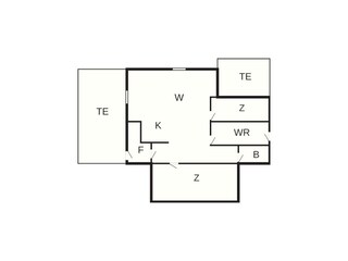 Vakantiehuis Sösdala Grondplan 17