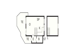 Vakantiehuis Nättraby Grondplan 32