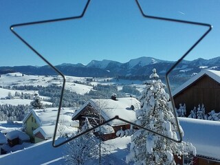 Weitblick vom Balkon