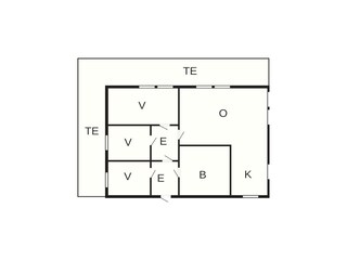 Casa per le vacanze Laukvik Pianta del piano 24