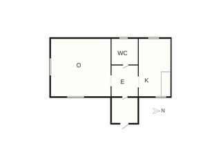Casa de vacaciones Lekvattnet Plano de planta 7