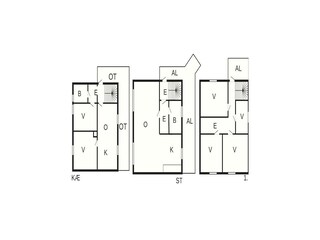 Casa de vacaciones Eide Plano de planta 10
