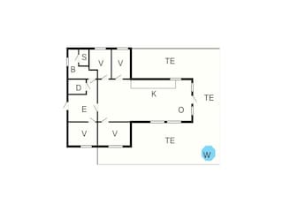 Ferienhaus Bjelland Grundriss 9