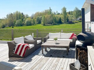 Ferienhaus Laxne Außenaufnahme 2