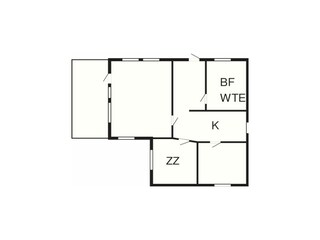 Casa per le vacanze Olden Pianta del piano 3